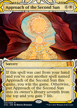 Approach of the Second Sun (Etched Foil) [Strixhaven Mystical Archive] | Play N Trade Winnipeg