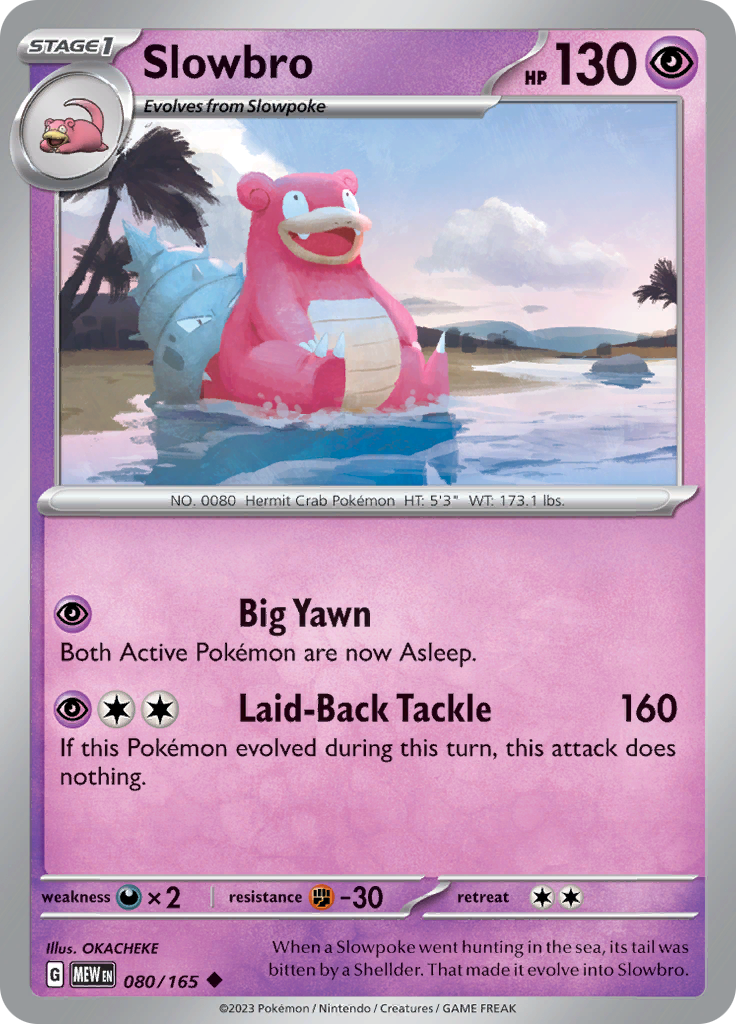 Slowbro (080/165) [Scarlet & Violet: 151] | Play N Trade Winnipeg