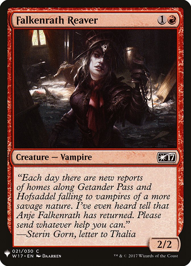 Falkenrath Reaver [Mystery Booster] | Play N Trade Winnipeg