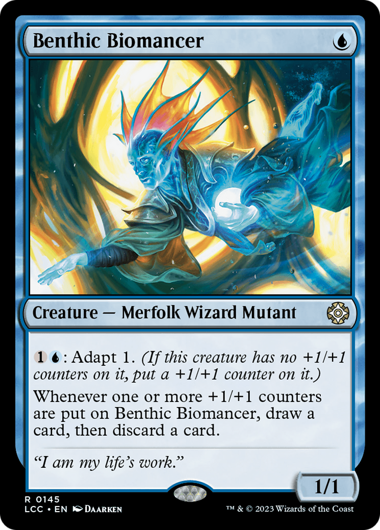 Benthic Biomancer [The Lost Caverns of Ixalan Commander] | Play N Trade Winnipeg