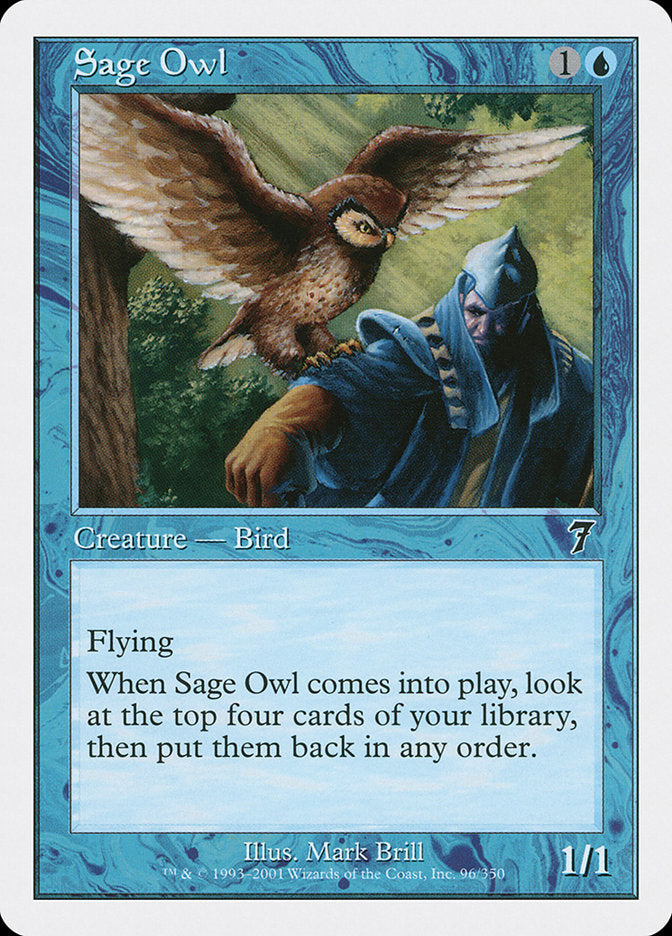 Sage Owl [Seventh Edition] | Play N Trade Winnipeg