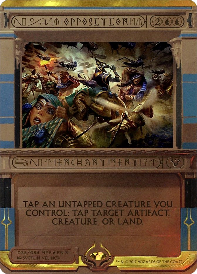 Opposition (Invocation) [Amonkhet Invocations] | Play N Trade Winnipeg