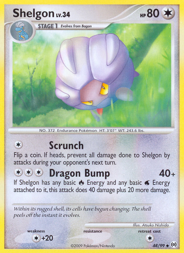 Shelgon (48/99) [Platinum: Arceus] | Play N Trade Winnipeg