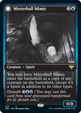 Mirrorhall Mimic // Ghastly Mimicry [Innistrad: Double Feature] | Play N Trade Winnipeg