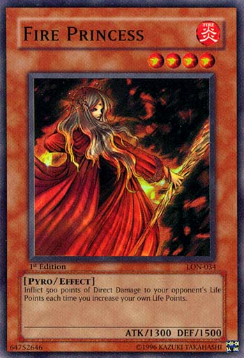 Fire Princess [LON-034] Super Rare | Play N Trade Winnipeg