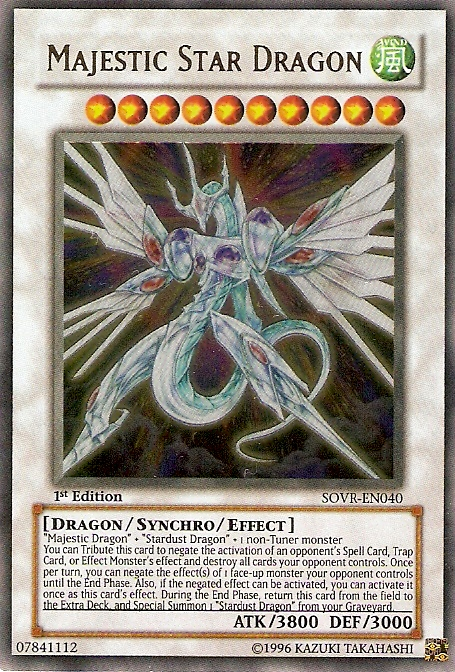 Majestic Star Dragon [SOVR-EN040] Ultra Rare | Play N Trade Winnipeg