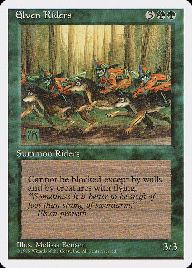 Elven Riders [Fourth Edition] | Play N Trade Winnipeg