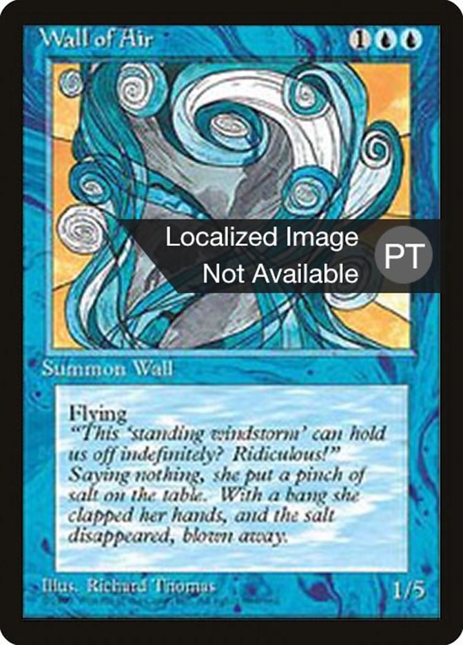 Wall of Air [Fourth Edition (Foreign Black Border)] | Play N Trade Winnipeg