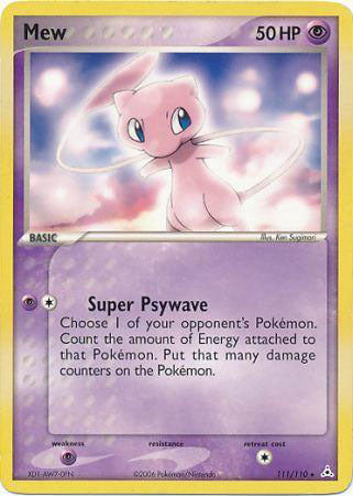 Mew (111/110) (Non Holo DVD Promo) [EX: Holon Phantoms] | Play N Trade Winnipeg