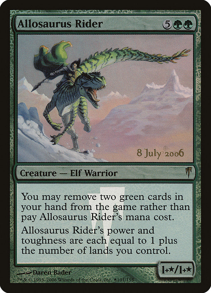 Allosaurus Rider [Coldsnap Promos] | Play N Trade Winnipeg