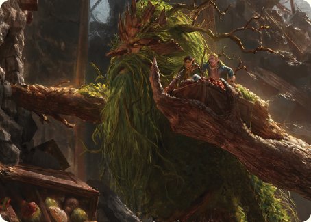 Treebeard, Gracious Host Art Card [The Lord of the Rings: Tales of Middle-earth Art Series] | Play N Trade Winnipeg