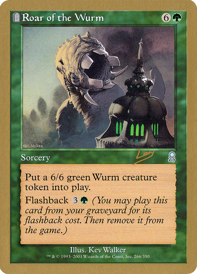 Roar of the Wurm (Raphael Levy) [World Championship Decks 2002] | Play N Trade Winnipeg