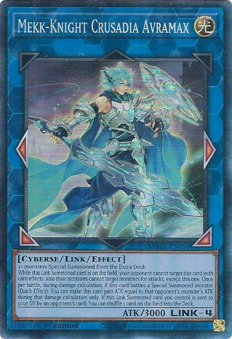 Mekk-Knight Crusadia Avramax [MAZE-EN054] Collector's Rare | Play N Trade Winnipeg