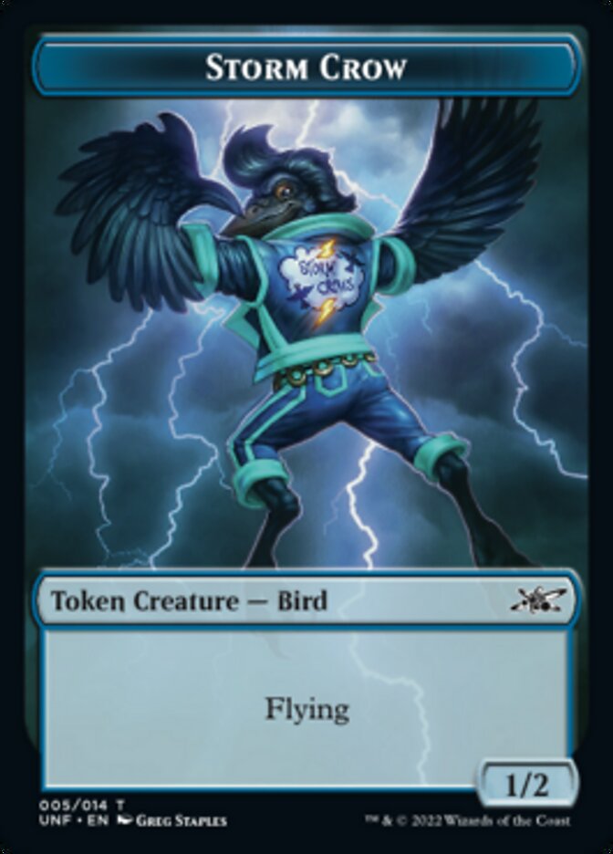 Storm Crow Token [Unfinity Tokens] | Play N Trade Winnipeg