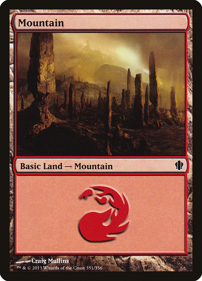 Mountain (351) [Commander 2013] | Play N Trade Winnipeg