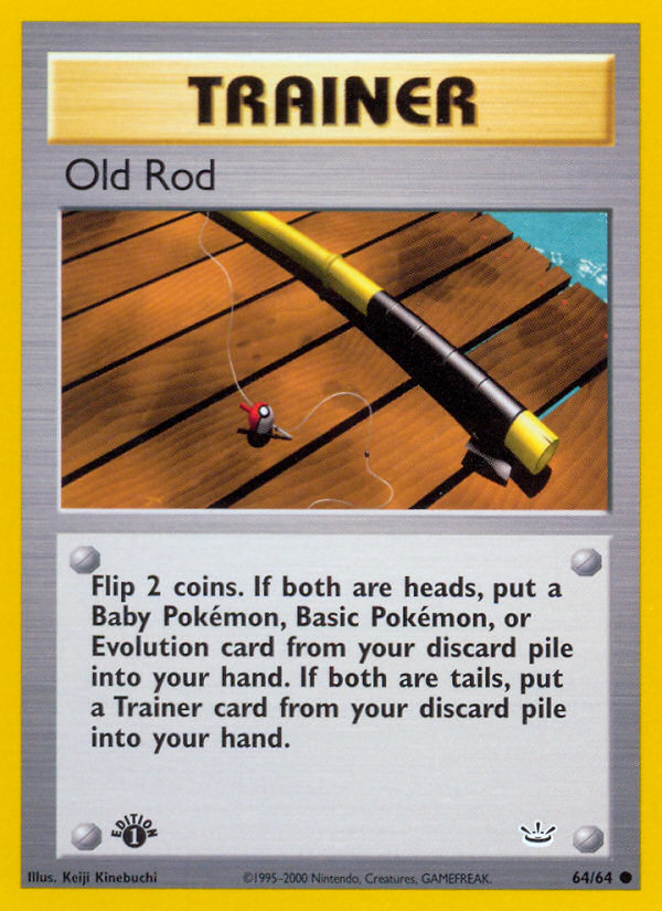 Old Rod (64/64) [Neo Revelation 1st Edition] | Play N Trade Winnipeg