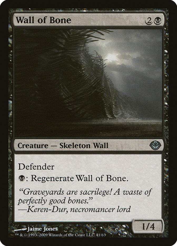 Wall of Bone [Duel Decks: Garruk vs. Liliana] | Play N Trade Winnipeg