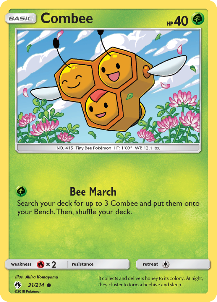 Combee (31/214) [Sun & Moon: Lost Thunder] | Play N Trade Winnipeg