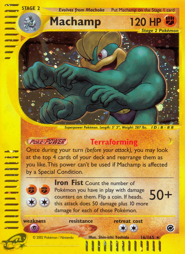 Machamp (16/165) [Expedition: Base Set] | Play N Trade Winnipeg