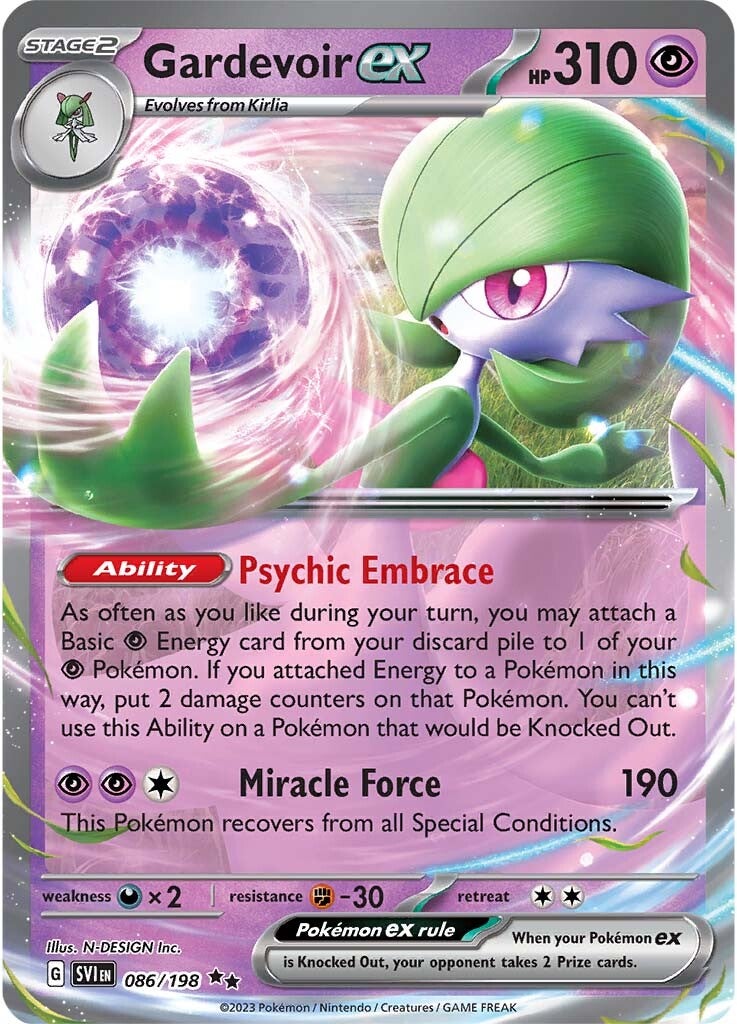 Gardevoir ex (086/198) [Scarlet & Violet: Base Set] | Play N Trade Winnipeg