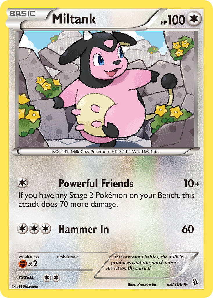 Miltank (83/106) [XY: Flashfire] | Play N Trade Winnipeg