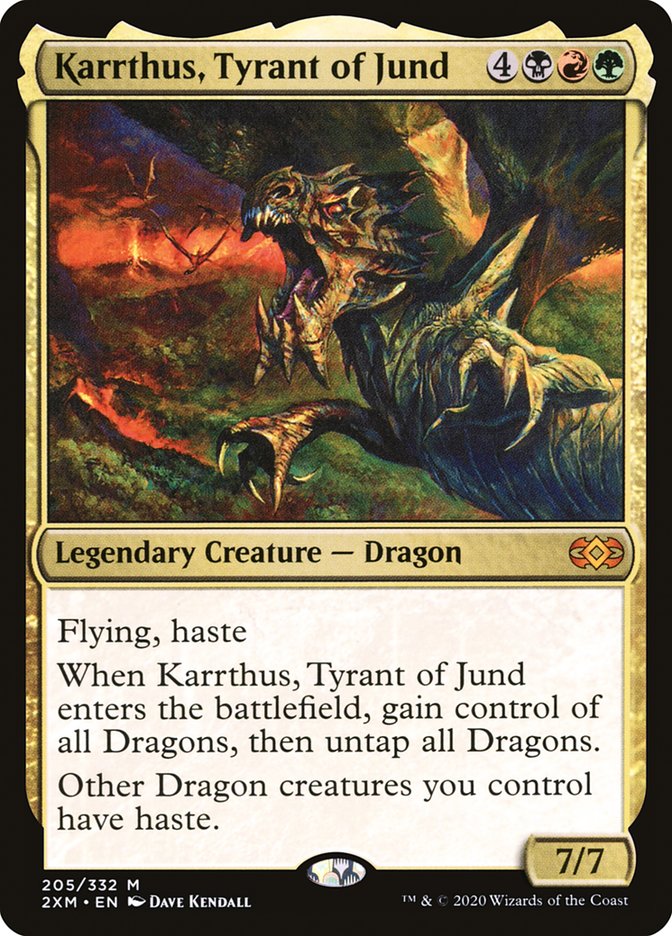 Karrthus, Tyrant of Jund [Double Masters] | Play N Trade Winnipeg