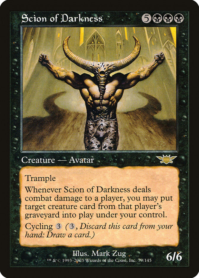 Scion of Darkness [Legions] | Play N Trade Winnipeg