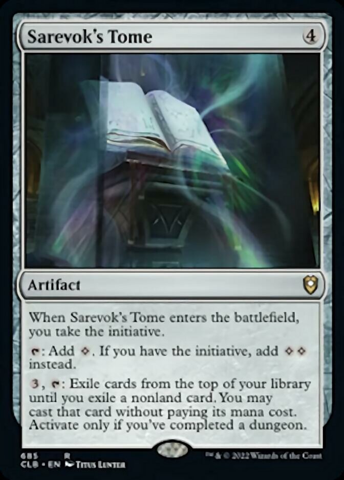 Sarevok's Tome [Commander Legends: Battle for Baldur's Gate] | Play N Trade Winnipeg