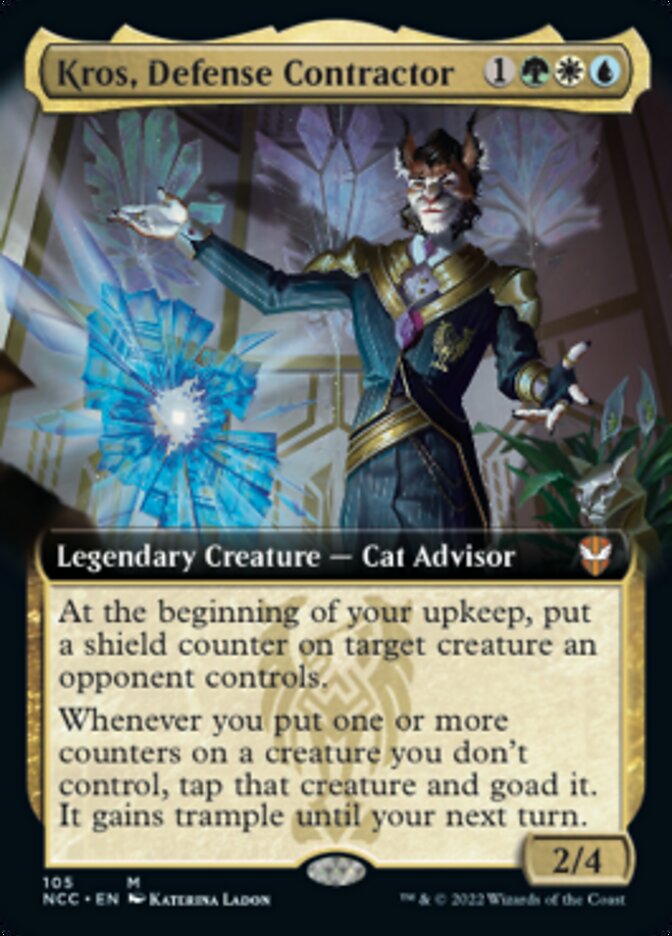 Kros, Defense Contractor (Extended Art) [Streets of New Capenna Commander] | Play N Trade Winnipeg