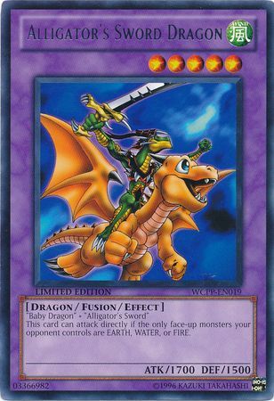 Alligator's Sword Dragon [WCPP-EN019] Rare | Play N Trade Winnipeg
