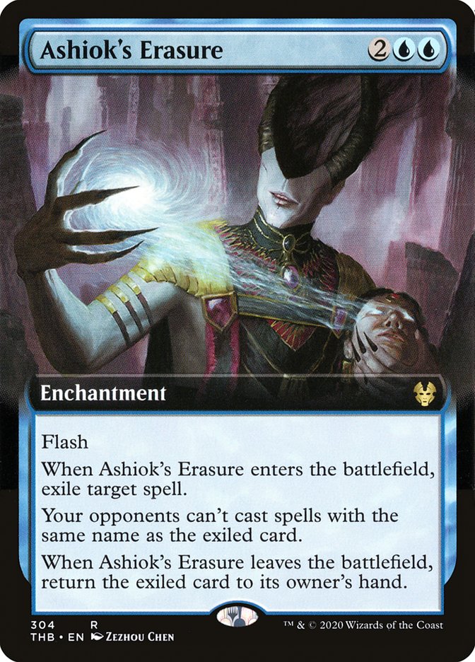 Ashiok's Erasure (Extended) [Theros Beyond Death] | Play N Trade Winnipeg