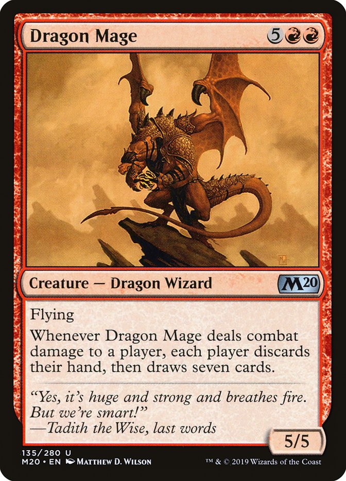 Dragon Mage [Core Set 2020] | Play N Trade Winnipeg