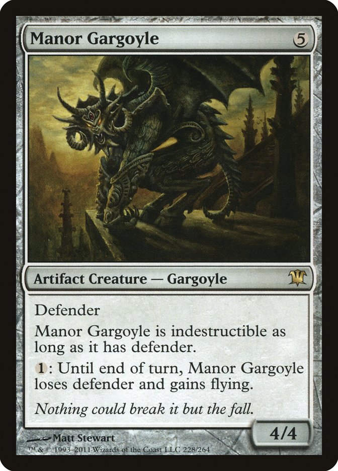 Manor Gargoyle [Innistrad] | Play N Trade Winnipeg