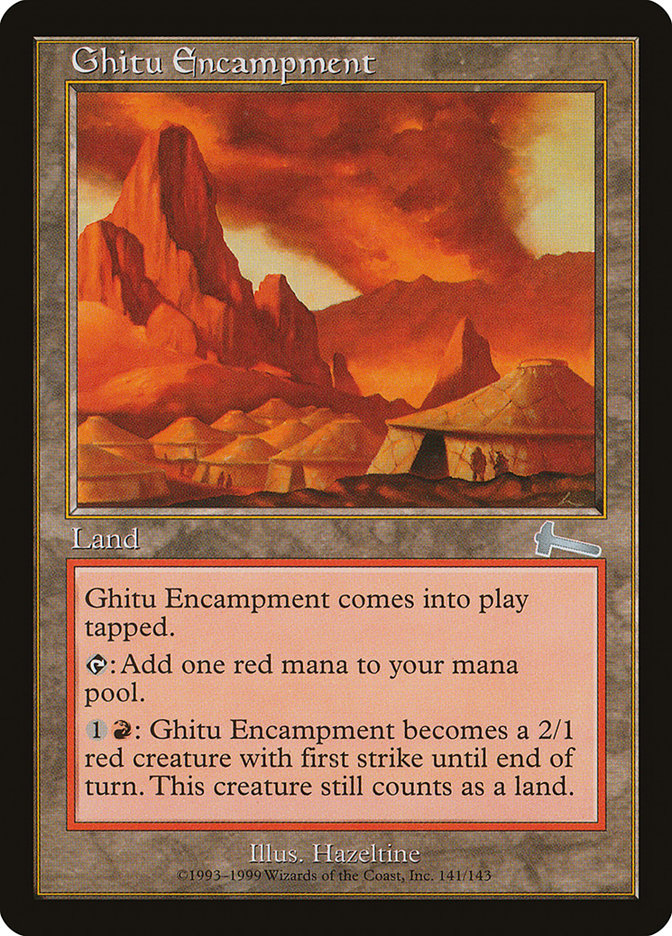 Ghitu Encampment [Urza's Legacy] | Play N Trade Winnipeg