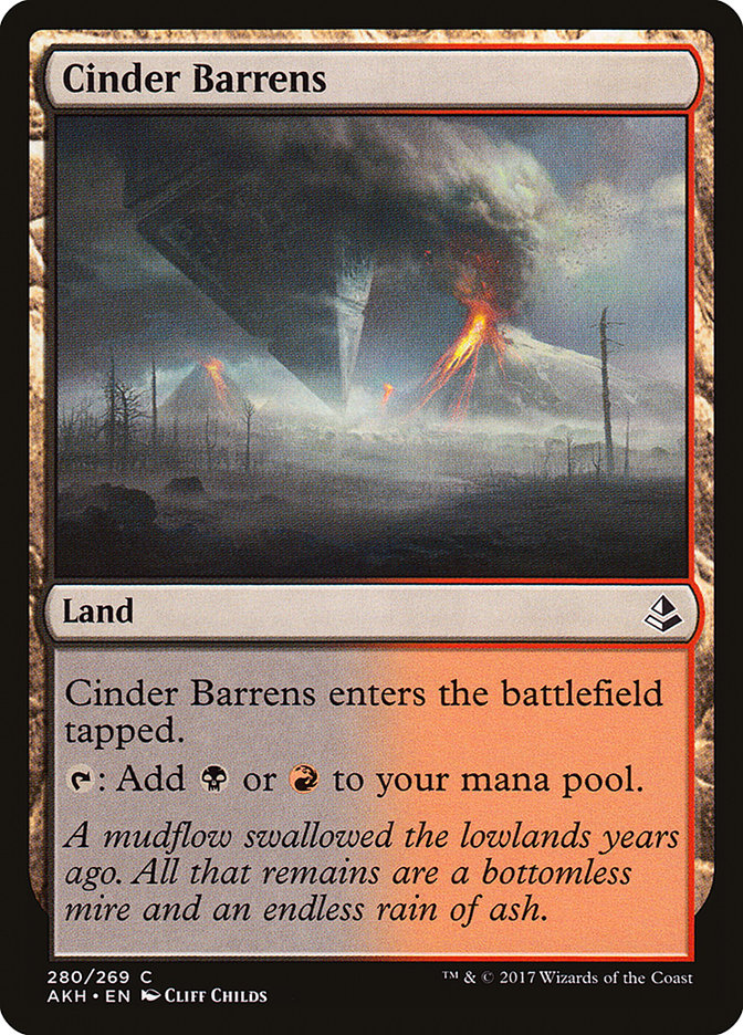 Cinder Barrens [Amonkhet] | Play N Trade Winnipeg