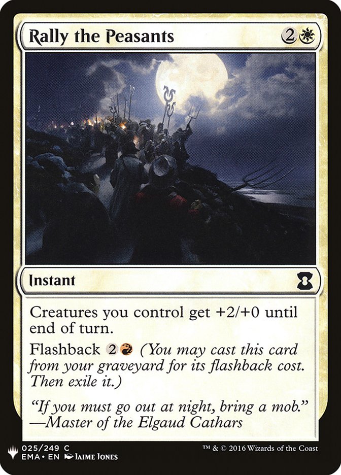 Rally the Peasants [Mystery Booster] | Play N Trade Winnipeg