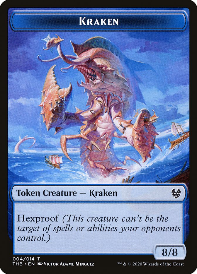 Kraken [Theros Beyond Death Tokens] | Play N Trade Winnipeg