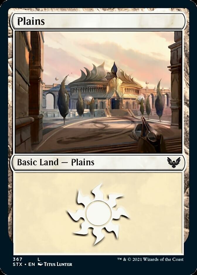 Plains (367) [Strixhaven: School of Mages] | Play N Trade Winnipeg