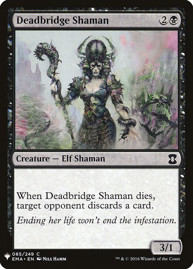 Deadbridge Shaman [Mystery Booster] | Play N Trade Winnipeg