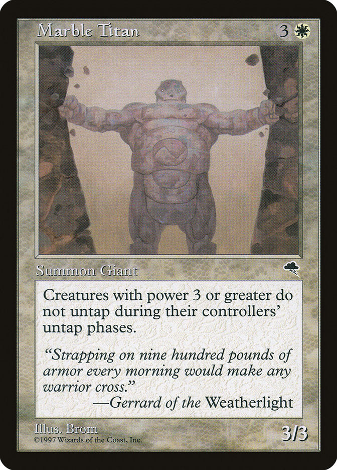 Marble Titan [Tempest] | Play N Trade Winnipeg