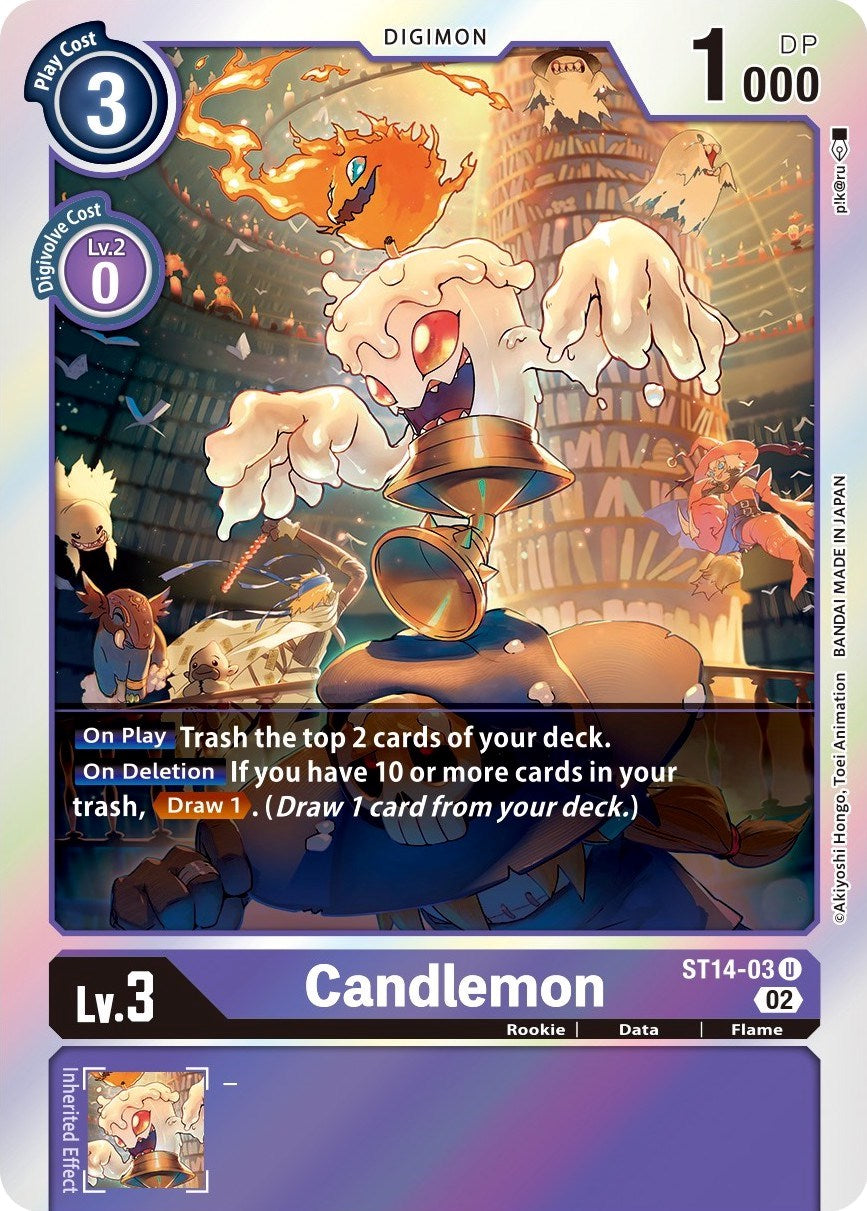 Candlemon [ST14-03] [Starter Deck: Beelzemon Advanced Deck Set] | Play N Trade Winnipeg