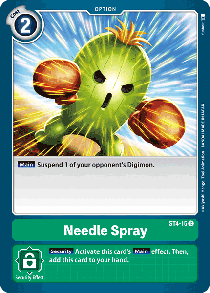 Needle Spray [ST4-15] [Starter Deck: Giga Green] | Play N Trade Winnipeg