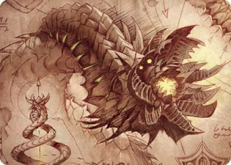 Wurmcoil Engine Art Card [The Brothers' War Art Series] | Play N Trade Winnipeg