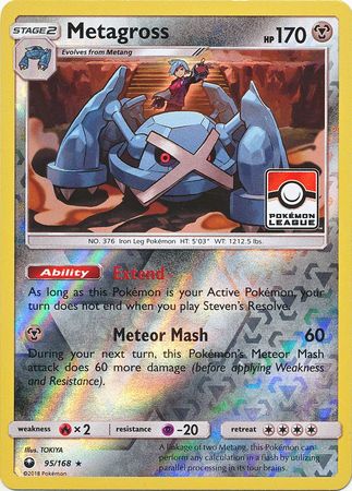 Metagross (95/168) (League Promo) [Sun & Moon: Celestial Storm] | Play N Trade Winnipeg