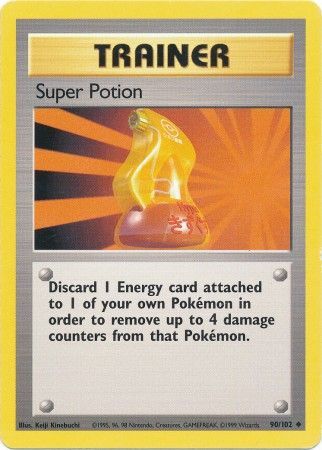 Super Potion (90/102) [Base Set Unlimited] | Play N Trade Winnipeg