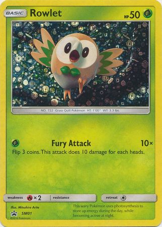 Rowlet (SM01) (General Mills Promo) [Sun & Moon: Black Star Promos] | Play N Trade Winnipeg