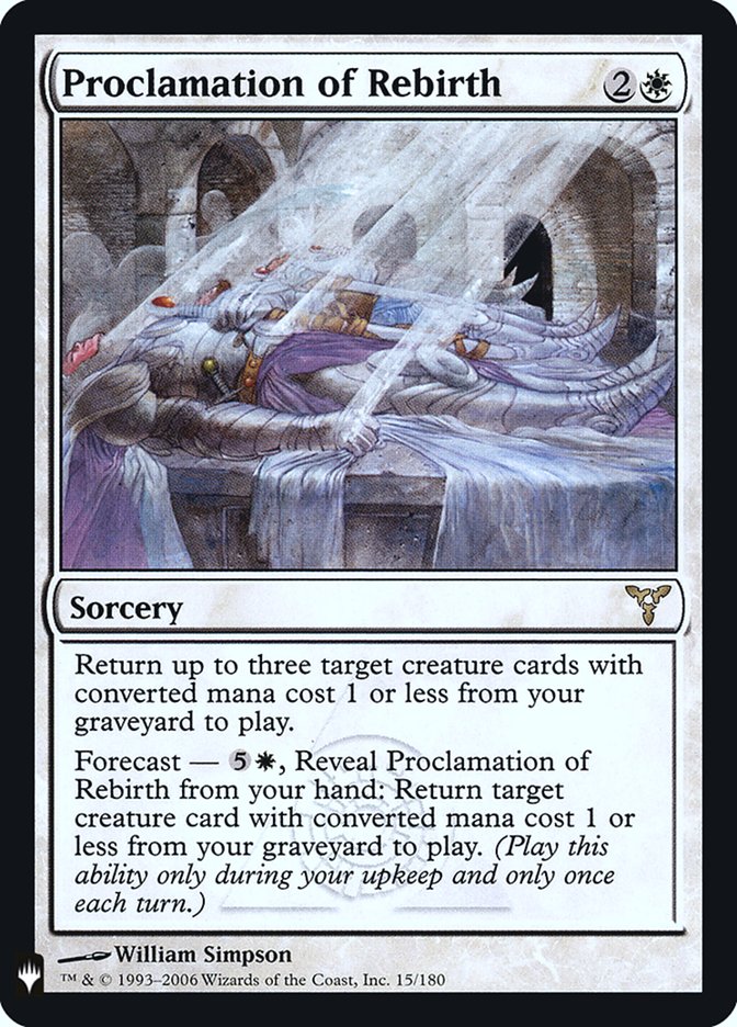 Proclamation of Rebirth [Mystery Booster] | Play N Trade Winnipeg
