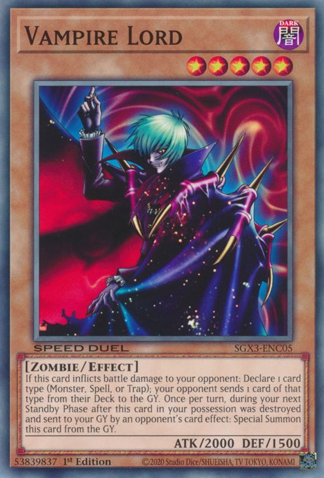 Vampire Lord [SGX3-ENC05] Common | Play N Trade Winnipeg