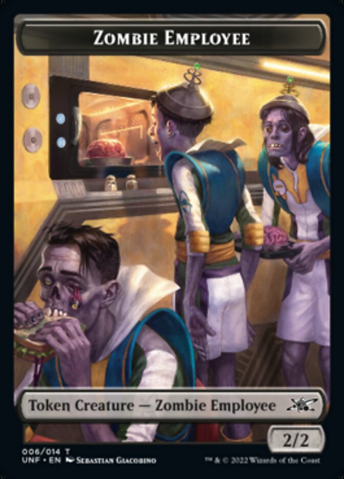 Zombie Employee Token [Unfinity Tokens] | Play N Trade Winnipeg