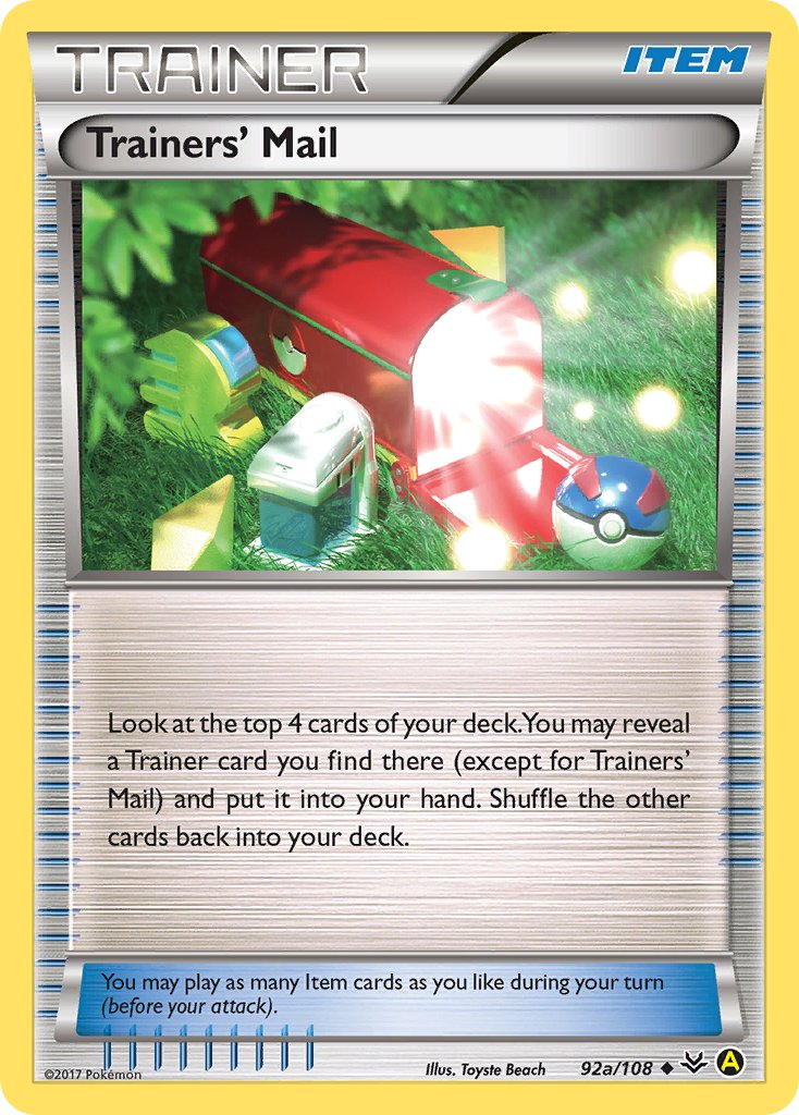 Trainers Mail (92a/108) [Alternate Art Promos] | Play N Trade Winnipeg